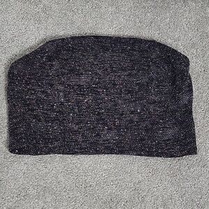 Sparkle cropped tube top